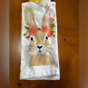Cuisinart Dish Towels Set of 2 NWT Bunny Rabbit Easter